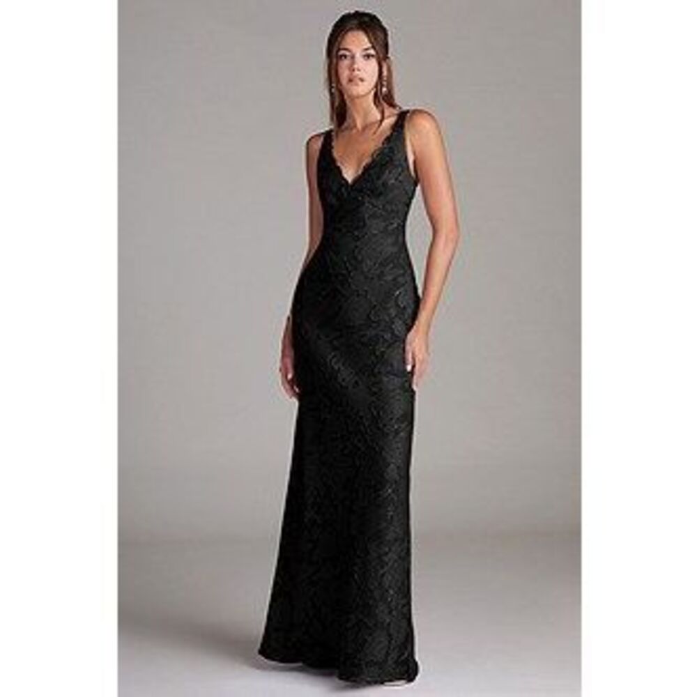 Azazie Black Dress
